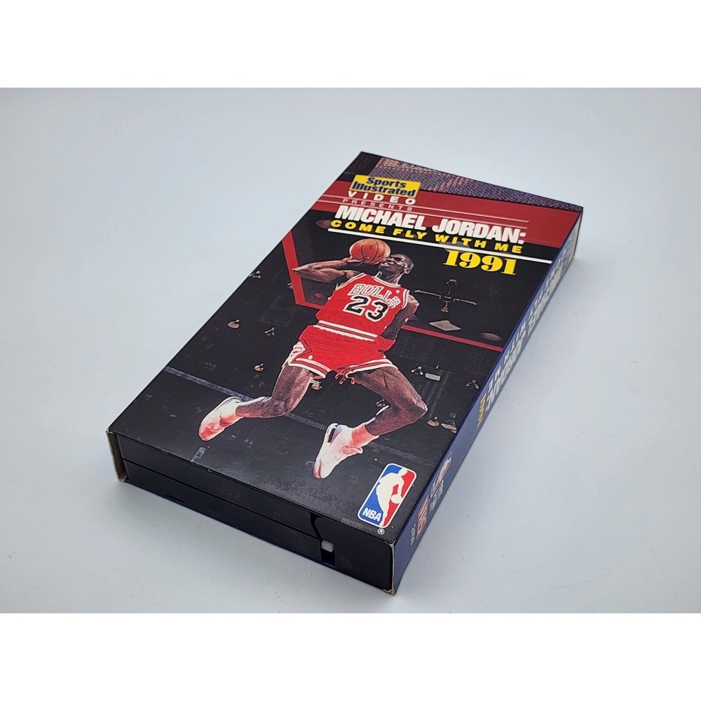 Michael Jordan Come Fly With Me 1991 VHS Sports Illustrated Basketball Video